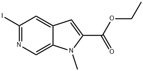 1616885-96-1 ethyl 5-iodo-1-methyl-1H-pyrrolo[2,3-c]pyridine-2-carboxylate