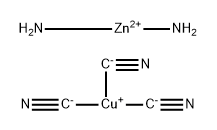 Zinc(2+), diammine-, tris(cyano-C)cuprate(2-) (1:1) (9CI)