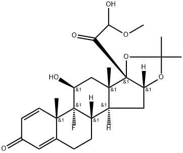 21-Methoxy Triamcinolone Acetonide Structure