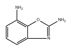 2,7-Benzoxazolediamine Structure