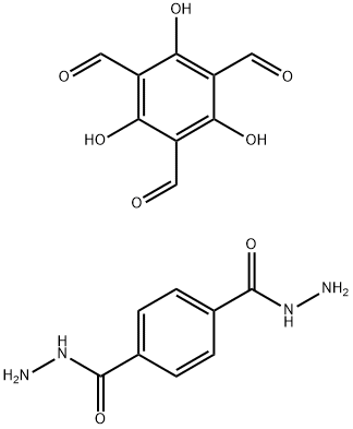 1,4-Benzenedicarboxylic acid, 1,4-dihydrazide, polymer with 2,4,6-trihydroxy-1,3,5-benzenetricarboxaldehyde Structure
