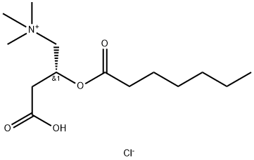 Heptanoyl-L-carnitine (chloride) Structure