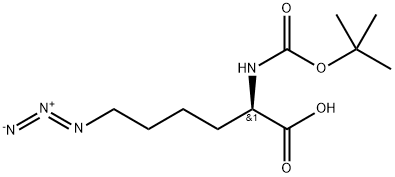 Boc-D-Lys(N3)-OH·CHA Struktur