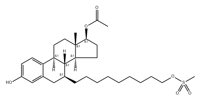 (Fulvestrant EP Impurity B) Structure