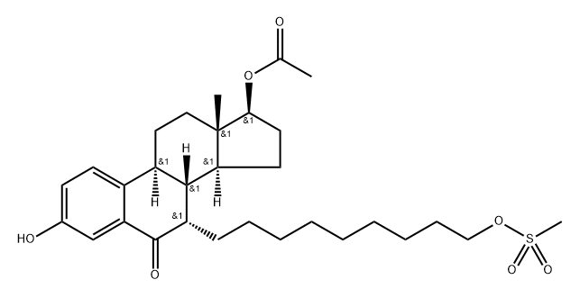氟维司群杂质 3, 1621885-81-1, 结构式