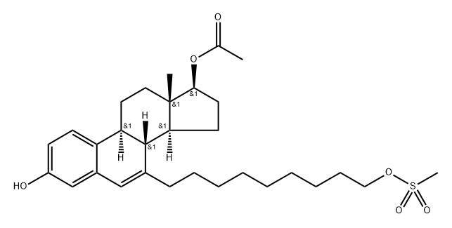 氟维司群杂质 4 结构式