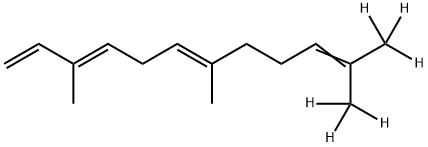 α-Farnesene-d6 Struktur