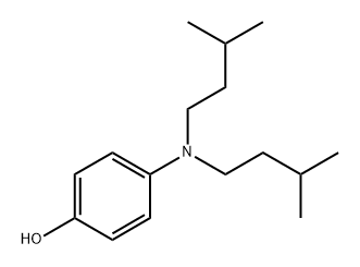 4-(diisopentylamino)phenol Structure