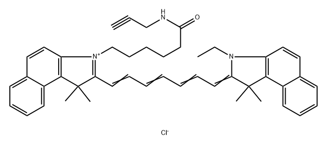 CY7.5-炔烃, 1622335-39-0, 结构式