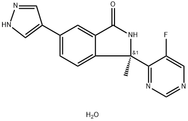 化合物LY3143921 HYDRATE 结构式