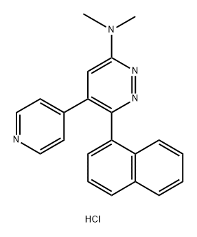 MW181 dihydrochloride 化学構造式