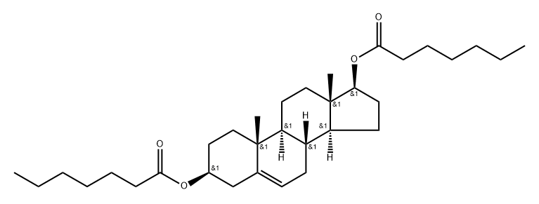 庚酸睾酮杂质H, 162890-98-4, 结构式