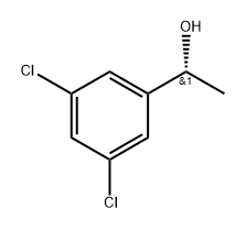 (R)-1-(3,5-二氯苯基)乙烷-1-醇 结构式