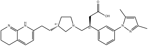 GSK 3008348;GSK-3008348,1629249-33-7,结构式