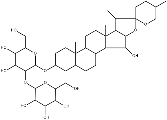 アネマルレナサポニンIII 化学構造式
