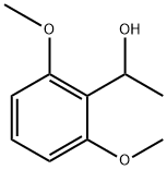 Benzenemethanol, 2,6-dimethoxy-α-methyl- Struktur