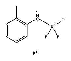 potassium trifluoro(2-methylbenzyl)borate Struktur