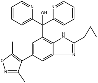 ALOBRESIB,1637771-14-2,结构式