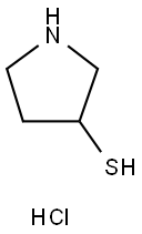 吡咯烷-3-硫醇盐酸盐, 1638765-24-8, 结构式