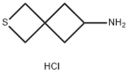 2-THIASPIRO[3.3]HEPTAN-6-AMINE HYDROCHLORIDE,1639838-89-3,结构式