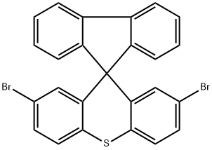 2′,7′-二溴螺[9H-芴-9,9′-[9H]硫杂蒽] 结构式
