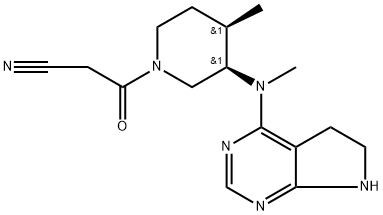 托法替尼杂质 6,1640972-35-5,结构式