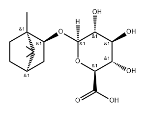 Borneol glucuronide,1642562-41-1,结构式