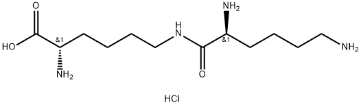 N6-L-Lysyl-L-Lysine Trihydrochloride 结构式