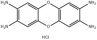Dibenzo[b,e][1,4]dioxin-2,3,7,8-tetramine, hydrochloride (1:4), 16435-75-9, 结构式