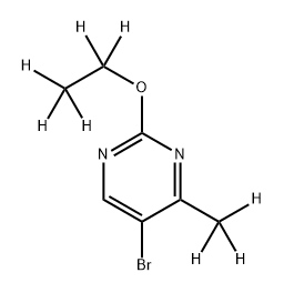 5-Bromo-(2-ethoxy-4-methyl-d8)-pyrimidine|