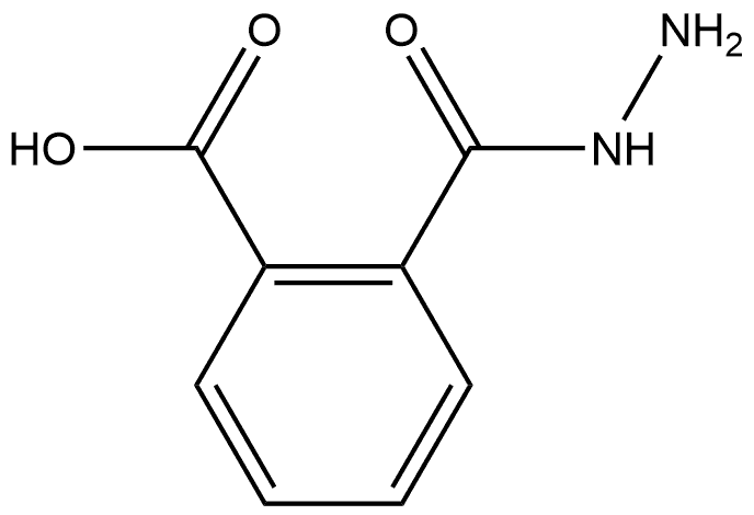 1,2-Benzenedicarboxylic acid, 1-hydrazide Struktur