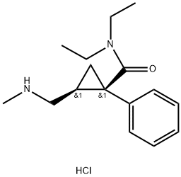 Milnacipran Methyl Amine Impurity HCl Struktur