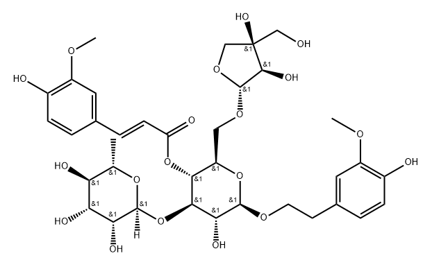 独一味苷 A,165406-97-3,结构式