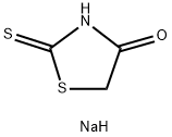 绕丹酸钠, 16547-67-4, 结构式
