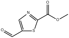 methyl 5-formyl-1,3-thiazole-2-carboxylate Structure