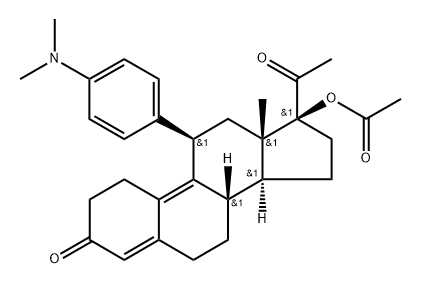 醋酸乌利司他杂质5, 1655514-84-3, 结构式