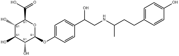 Ractopamine-10’-O-β-glucuronide(MixtureofDiastereomers) Struktur