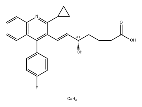 匹伐他汀杂质07, 1661006-17-2, 结构式