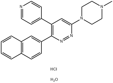 MW-150 DIHYDROCHLORIDE DIHYDRATE, 1661020-92-3, 结构式