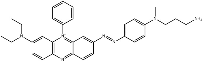BHQ-3 amine Struktur