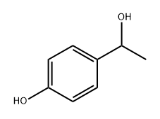 Benzenemethanol, 4-hydroxy-alpha-methyl-, homopolymer Struktur