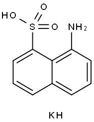 1-Naphthalenesulfonic acid, 8-amino-, potassium salt (1:1)