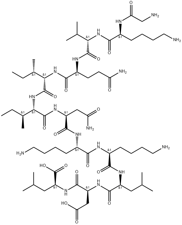 TAU PEPTIDE (273-284), 1663490-91-2, 结构式