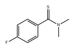 4-Fluoro-N,N-dimethylbenzothioamide Struktur