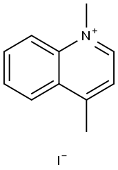 1-メチルレピジニウムヨード 化学構造式