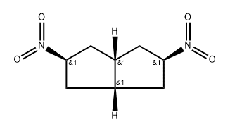 Pentalene, octahydro-2,5-dinitro-, (2-alpha-,3a-alpha-,5-alpha-,6a-alpha-)- (9CI) Struktur