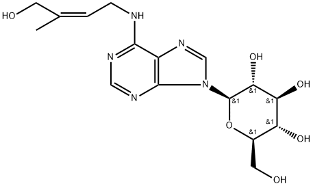 cis-ZEATIN-9-GLUCOSIDE (cZ9G) Struktur