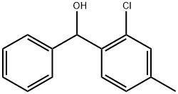 (2-chloro-4-methylphenyl)(phenyl)methanol Struktur