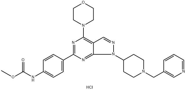 WYE-687 dihydrochloride Structure