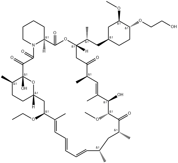 Everolimus O-Ethyl Impurity Struktur